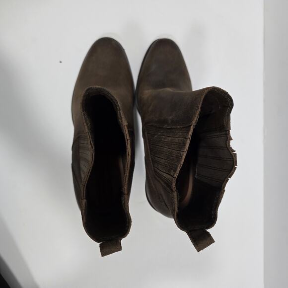 Lucky Brand Wilano Womens Boots Brown Leather Size 9.5M - Picture 8 of 13